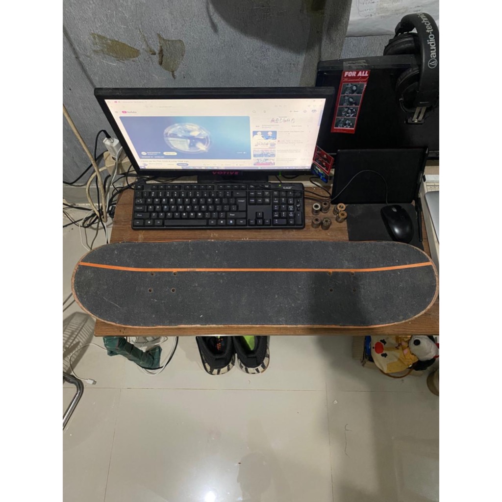 DECK WONDER SKATEBOARD MURAH SECOND SIZE 8.5