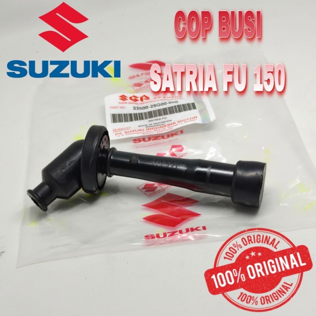 COP BUSI SATRIA FU 150 TUTUP BUSI SATRIA FU 150 FI INJEKSI GSX R GSX S ORIGINAL SPG