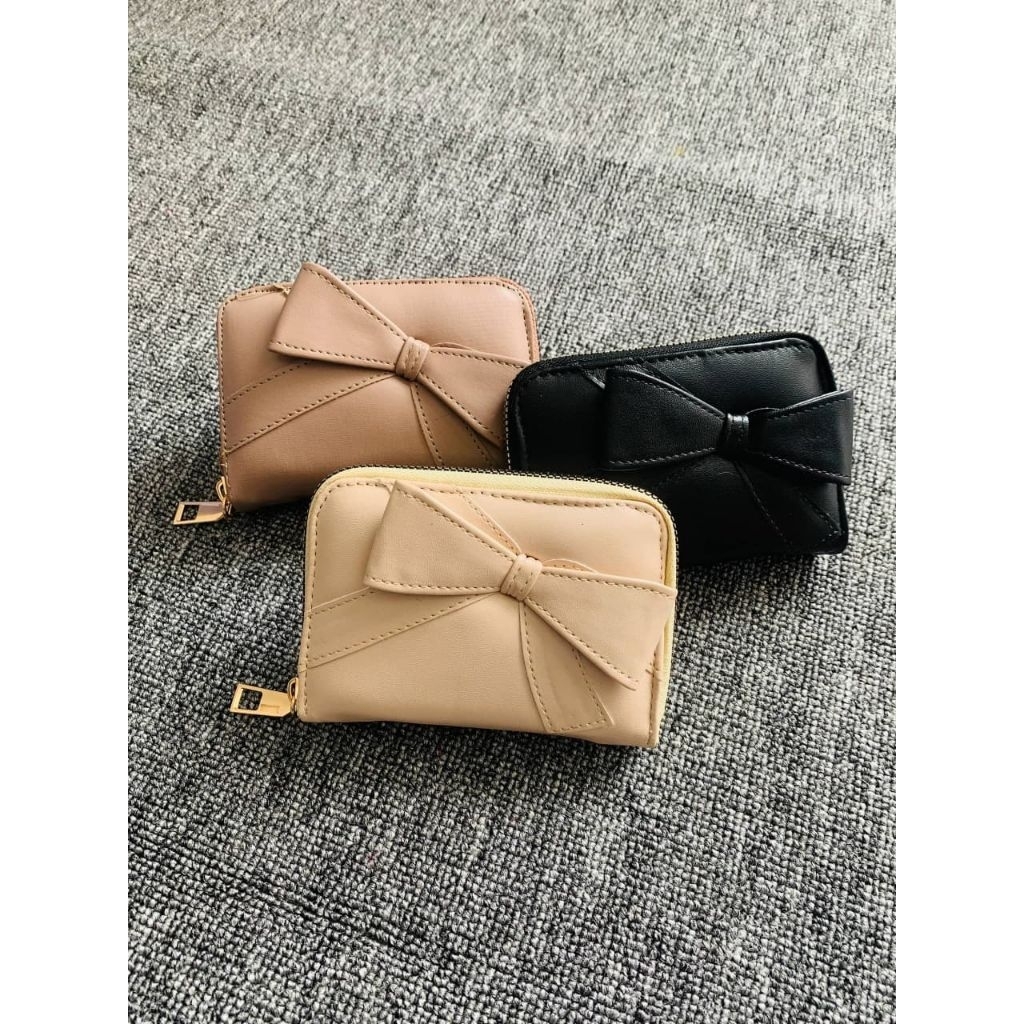 DOMPET WANITA - DOMPET LUCU - DOMPET RIBBON SIMPLE DAN ELEGAN