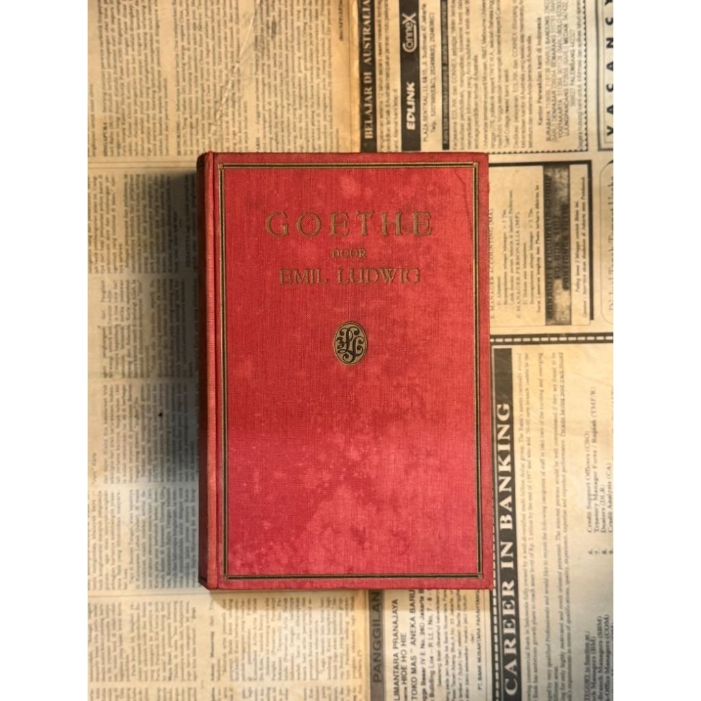Buku Goethe - Emil Ludweg