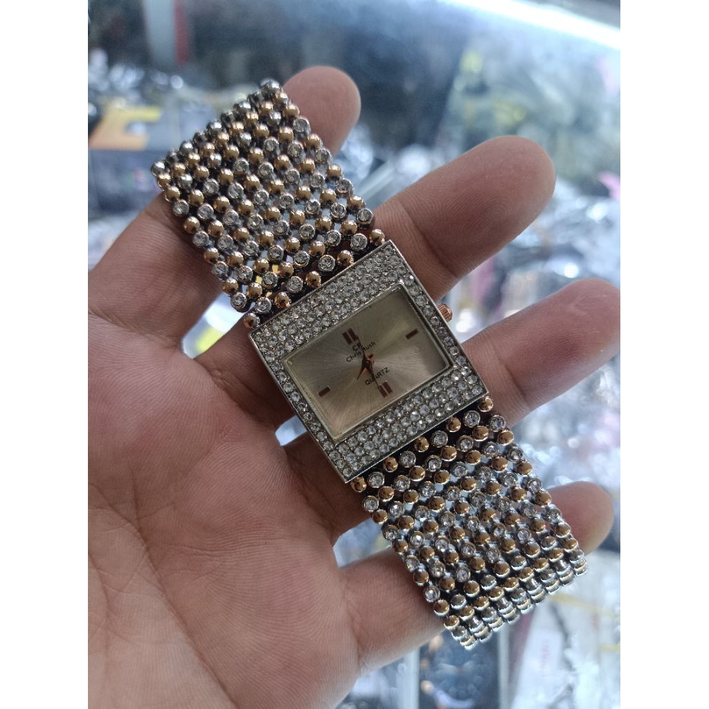 JAM TANGAN RANTAI WANITA KEKINIAN MERICA