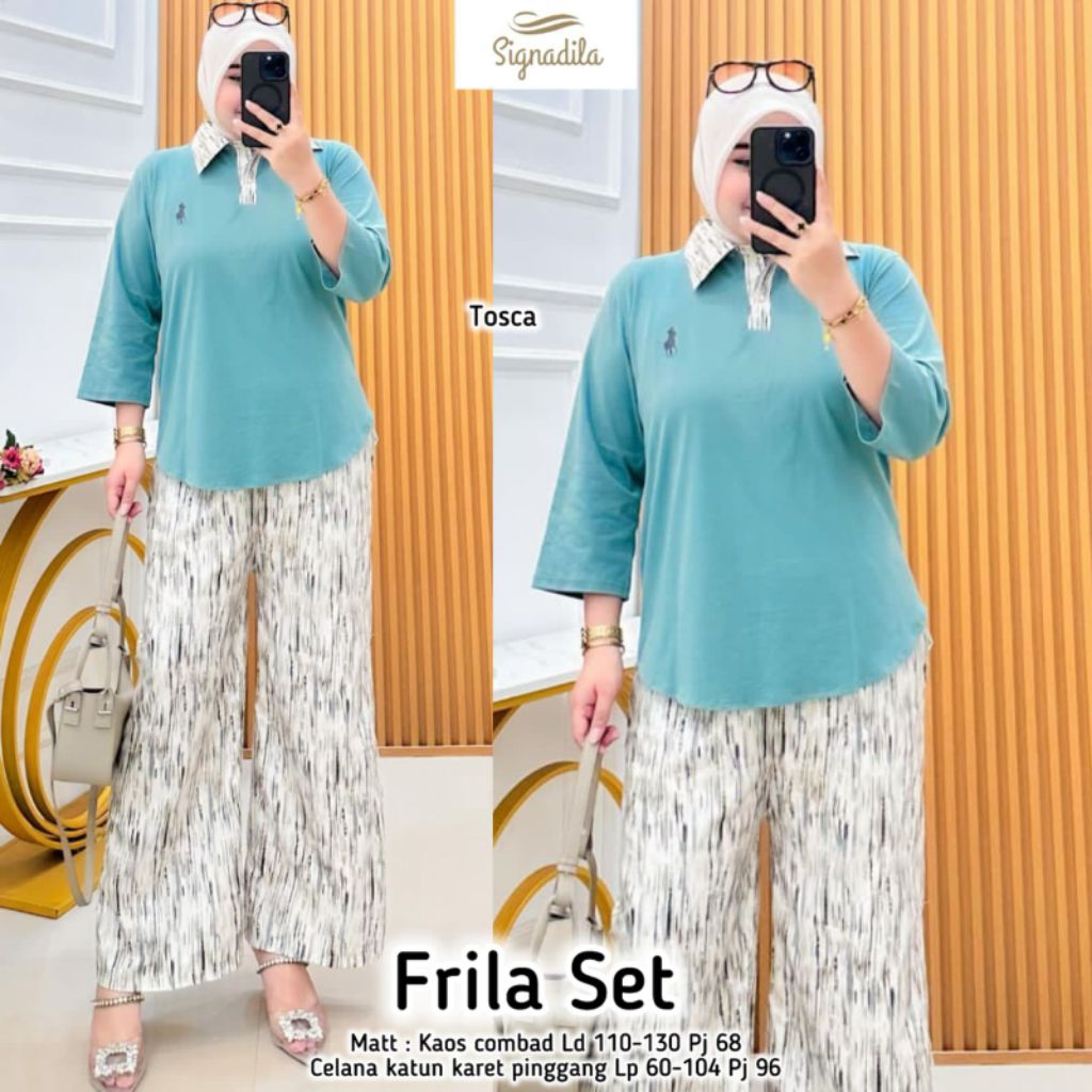 GAMIS  ALYANA / FRILA SET  BY SIGNADILA