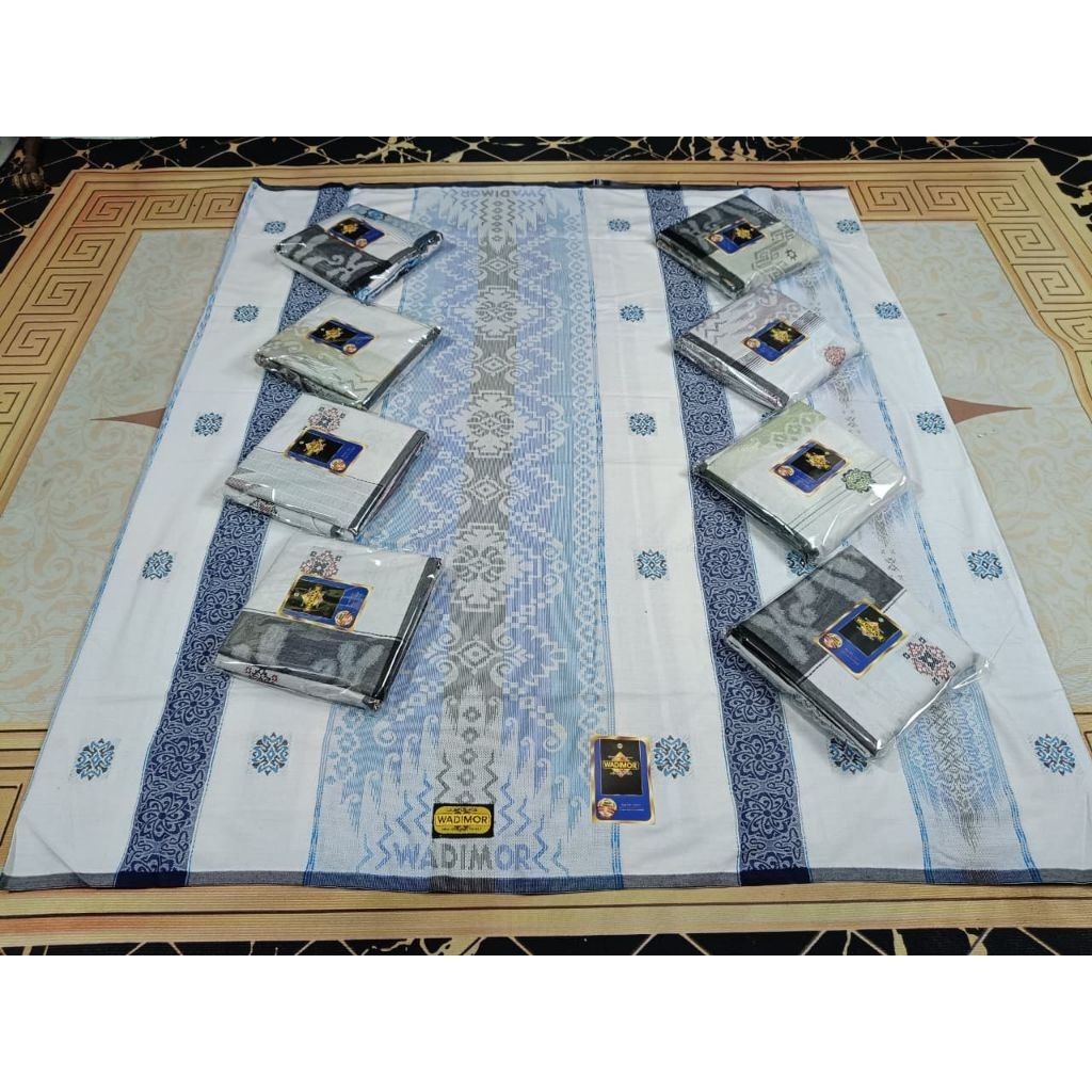 (COD) Sarung Wadimor Classik Jaguard Bludru Songket  Sarung termurah