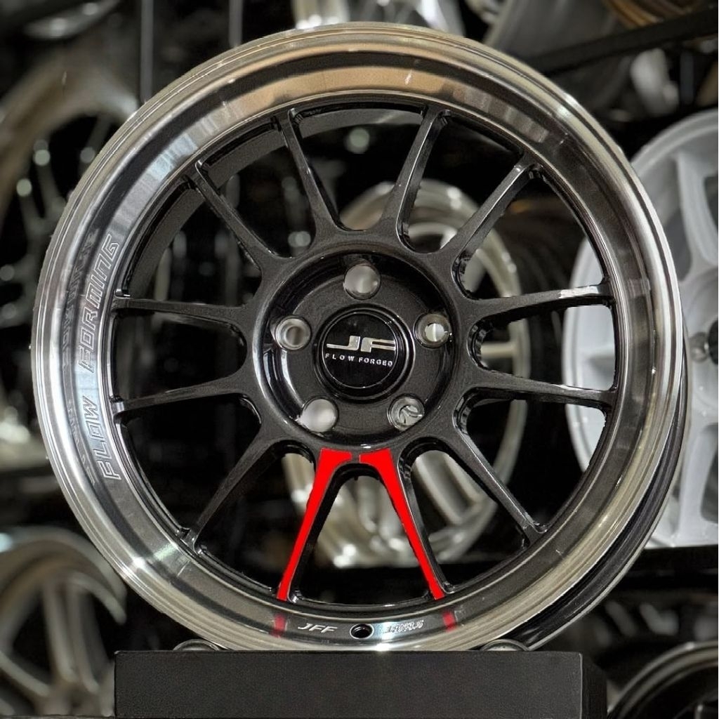 velg mobil ring 18 BUZZ JF LUXURY VENOM 5 FLOW FORMING ET 40 velg racing r18 Terios hrv rush crv Civ