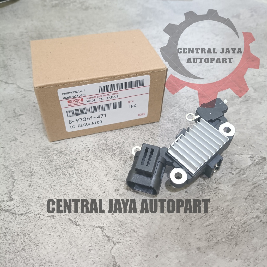 IC REGULATOR IC ALTERNATOR IC DINAMO AMPER 12V ISUZU TRAGA EURO 4 DMAX