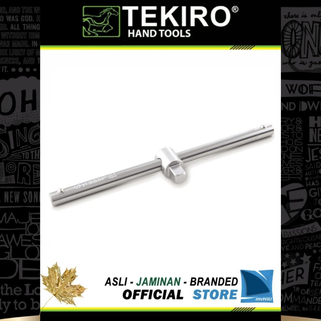 Stang Sok 3/4" inch GESER - SLIDING Sock Handle T-Shape TEKIRO