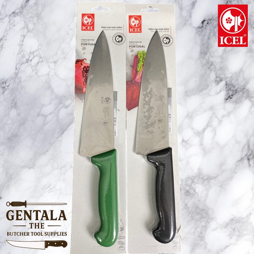 Pisau Chef Knife ICEL 20cm, Pisau Dapur Narrow Blade