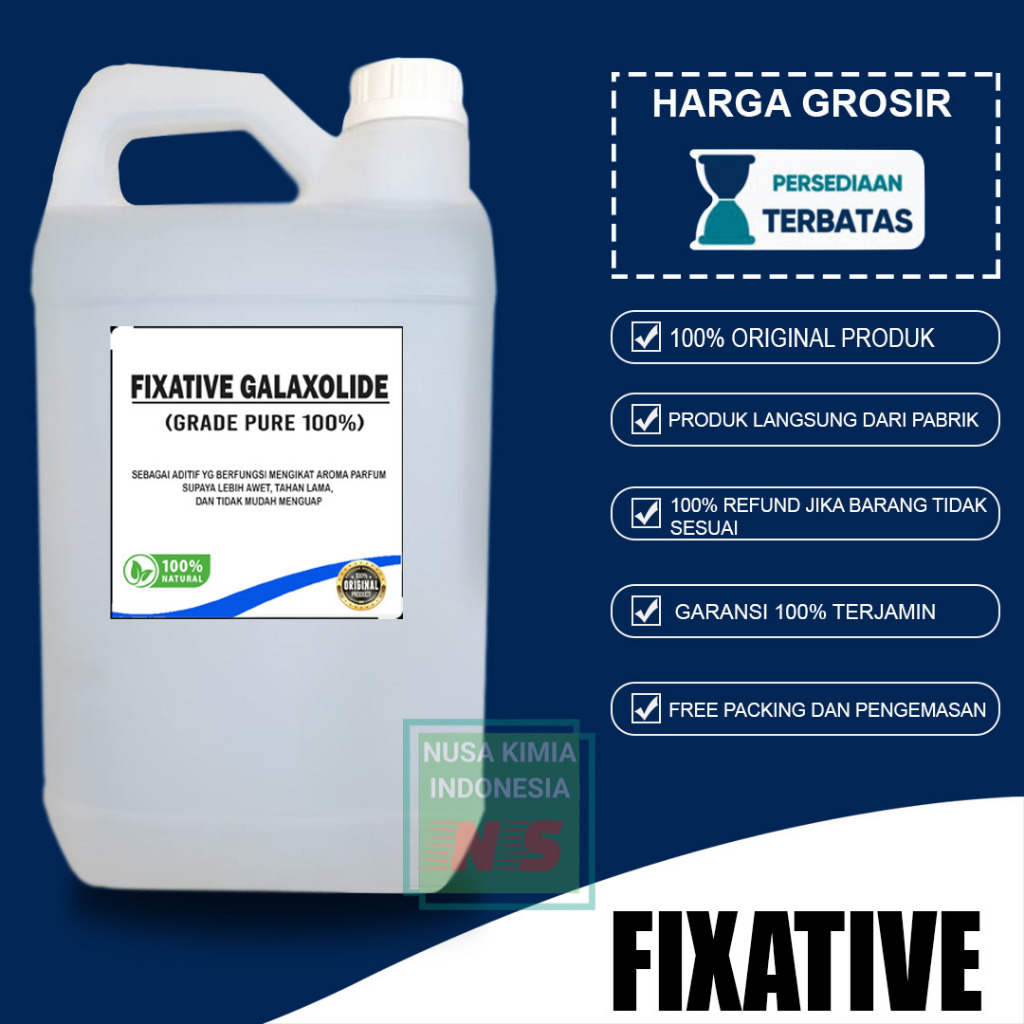 FIXATIVE GALAXOLIDE / FIXATIVE / PENGUAT PARFUM / PENGAWET FIXACTIVE