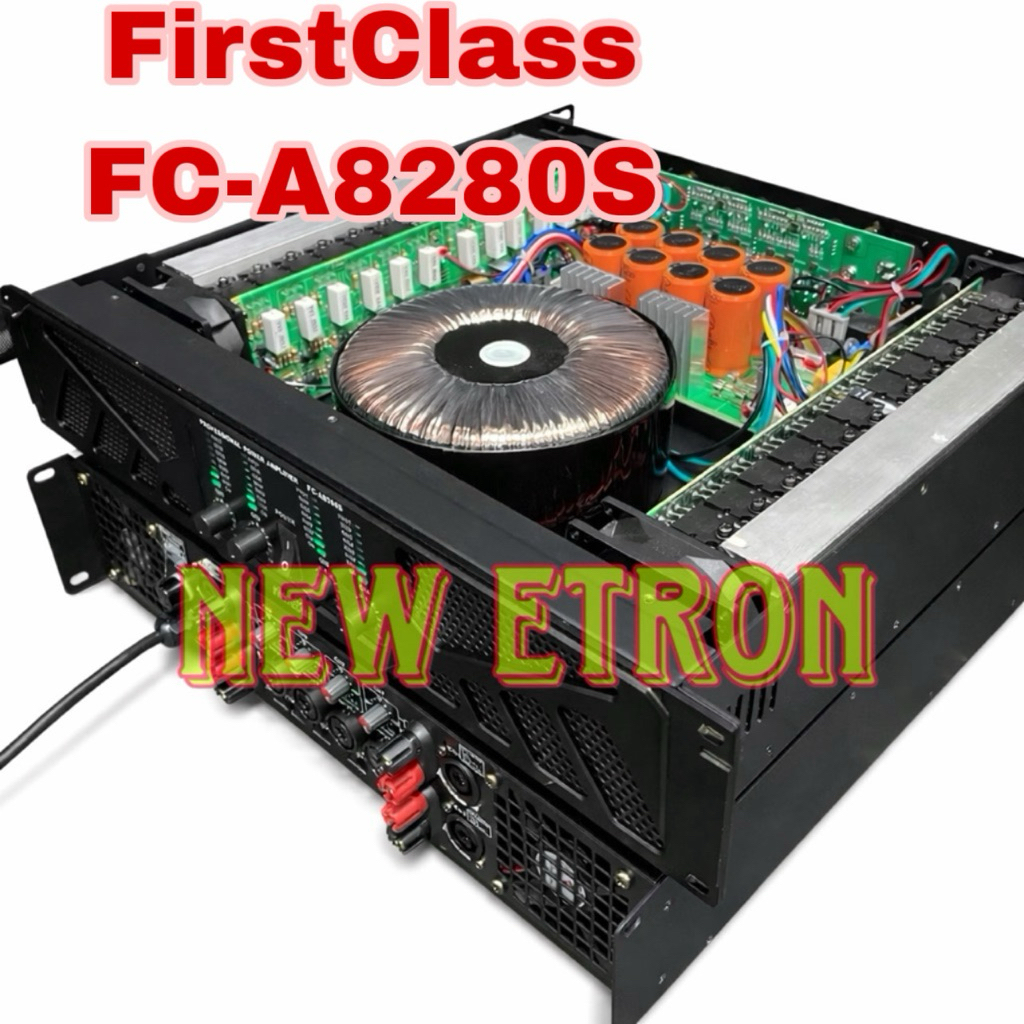 power amplifier firstclass fc a8280s original FCA 8280 SUBWOOFER 4 CHANNEL