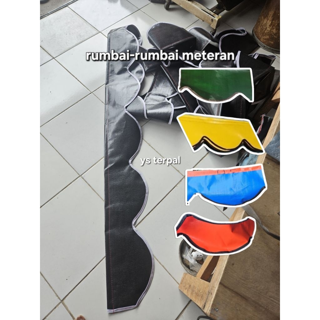 rumbai tenda rumbai terpal rumbai meteran