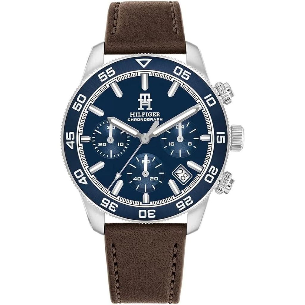 Tommy Hilfiger TH85 Men's Blue Dial Stainless Steel Watch 1792163