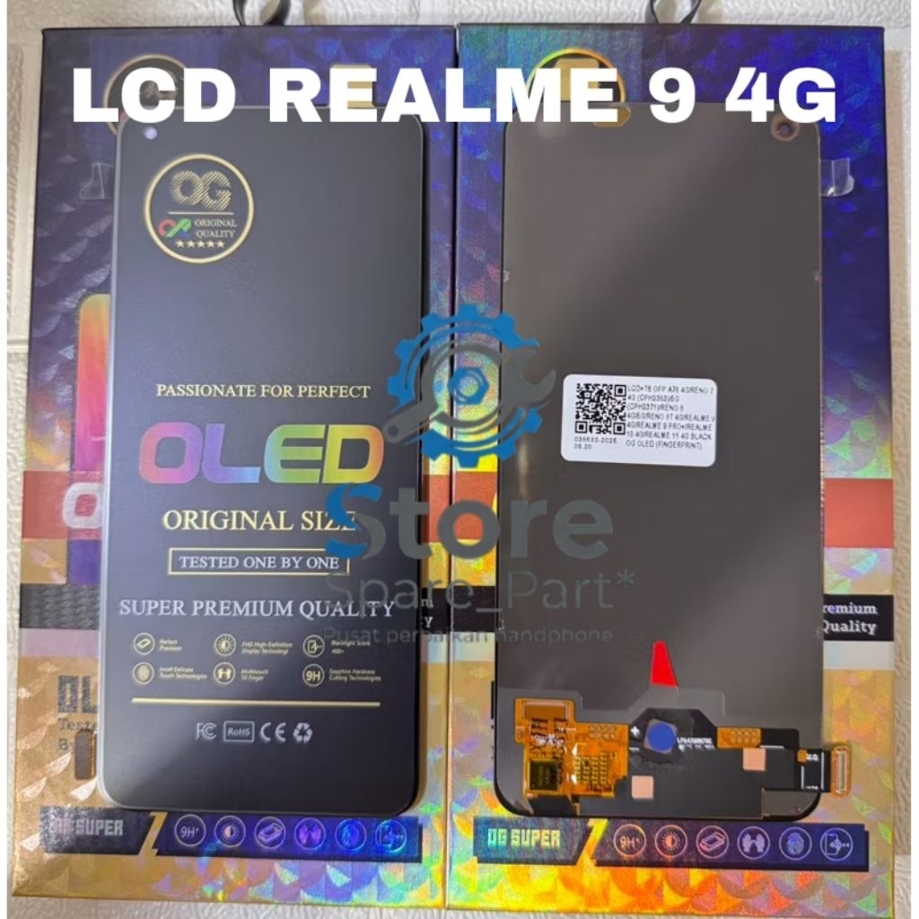 LCD TOUCHSCREEN REALME 9 4G OLED ORIGINAL FULLSET