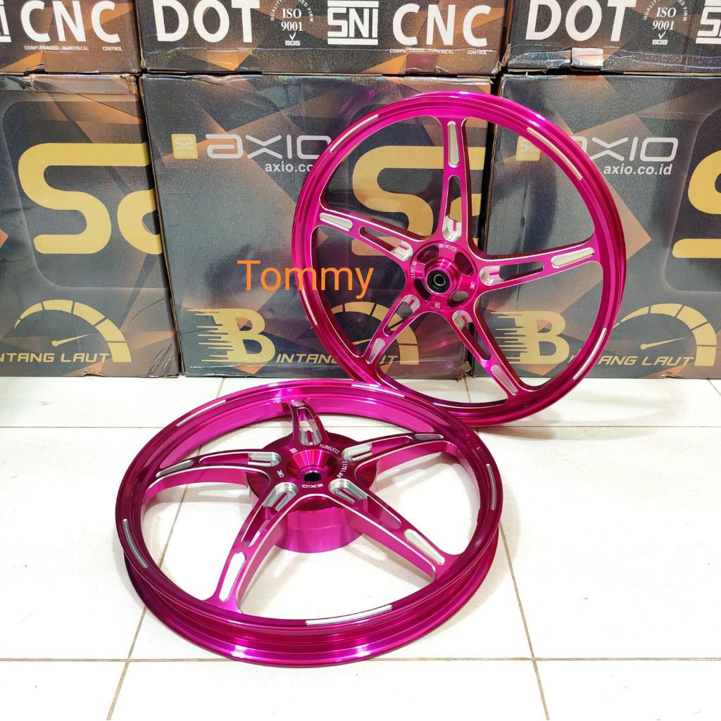 Velg Axio K SPEED Bintang Laut Ring 14/17 Mio Sporty Smile Soul GT Fino M3 Xeon Xride Nuovo