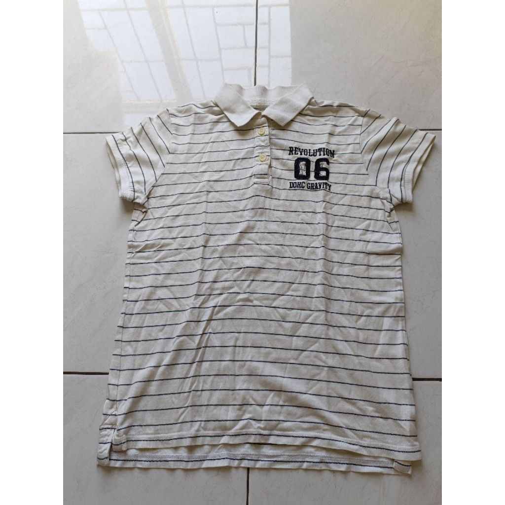 Preloved kaos polo anak merk DOHC Revolution size M