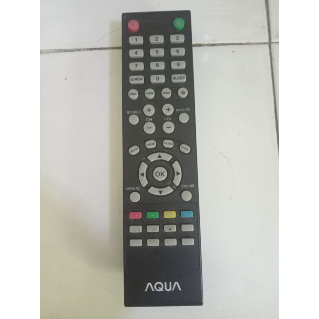 Remote tv LED Aqua LE32AQT7000T ORI