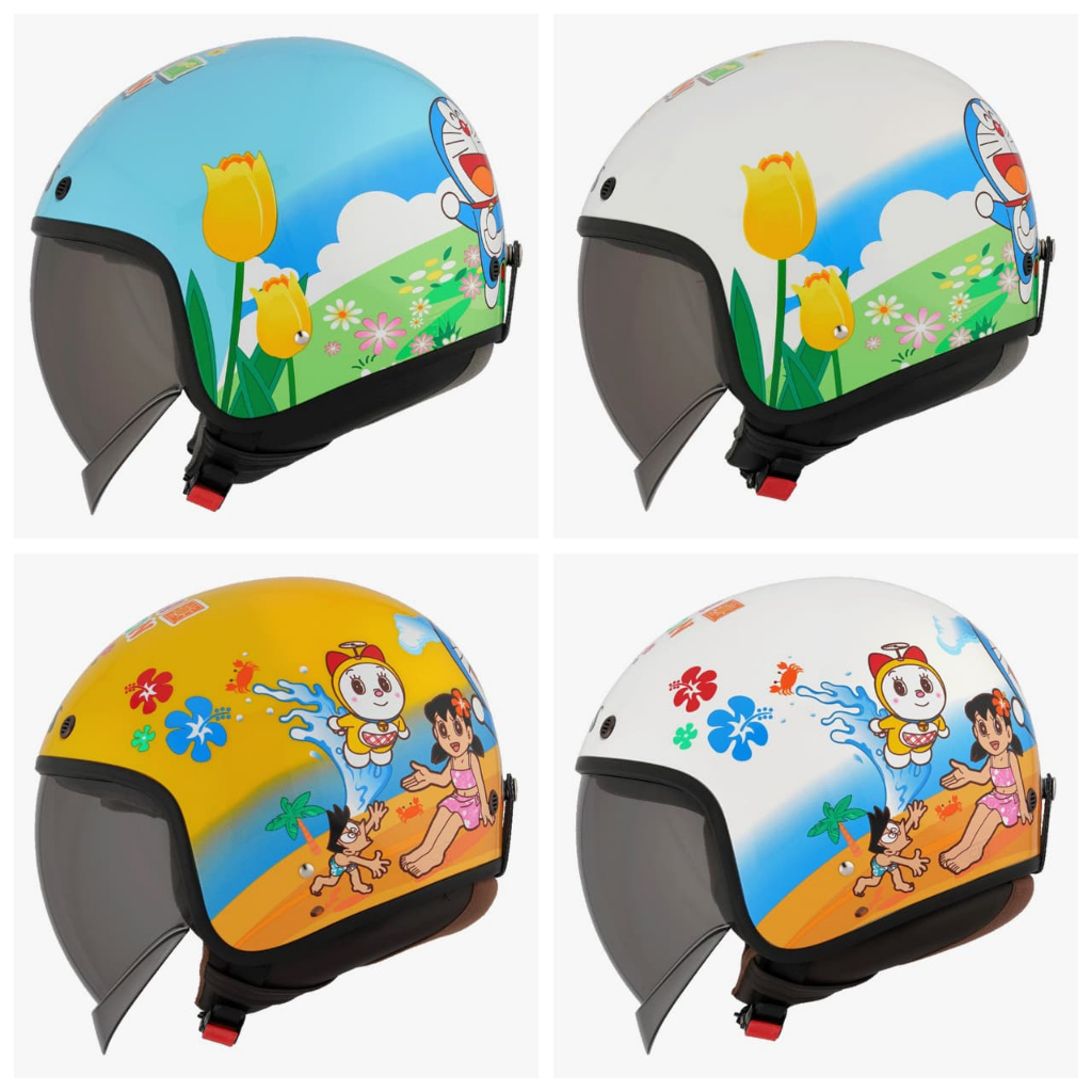 helm mds magnum motif doraemon original