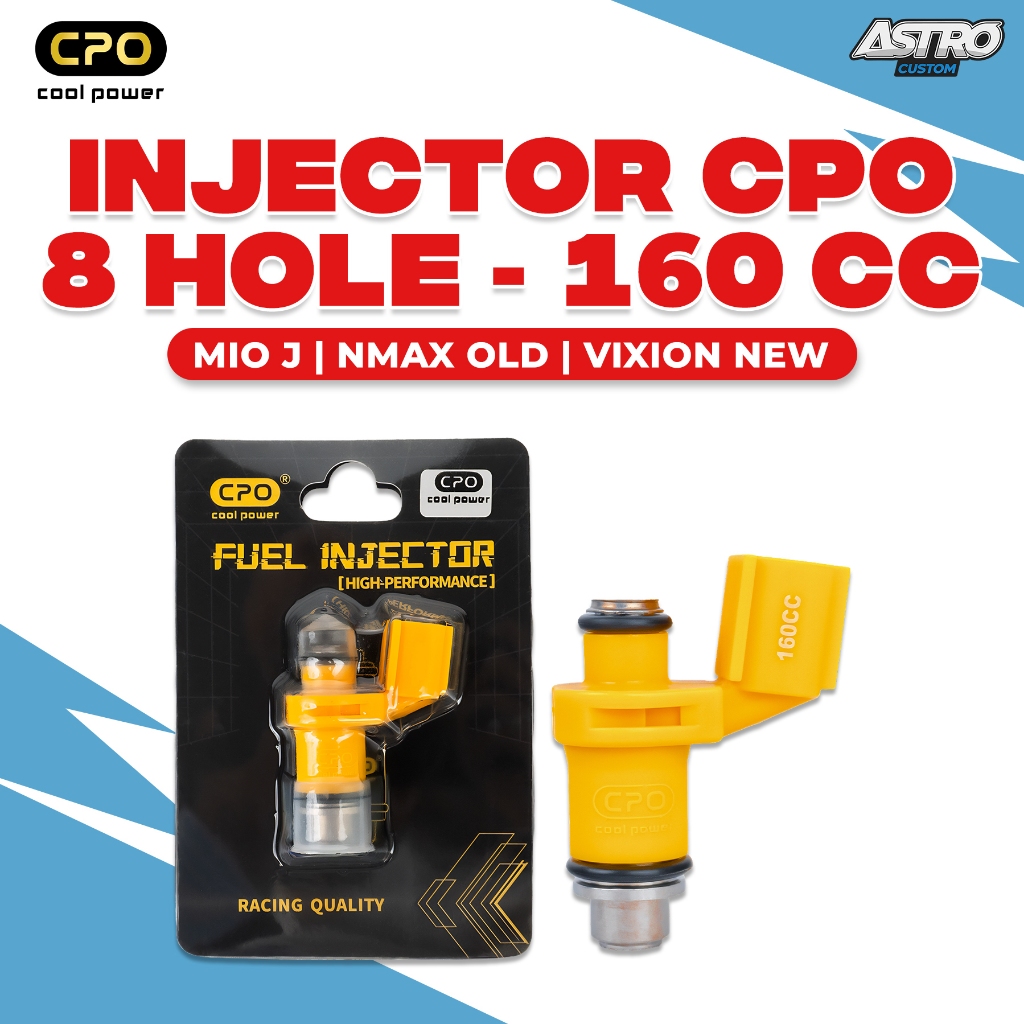 Injektor CPO Nmax 155 OLD Mio J Soul GT Fino Xride 115 R15 V2 Vixion New MX King Injector Cool Power
