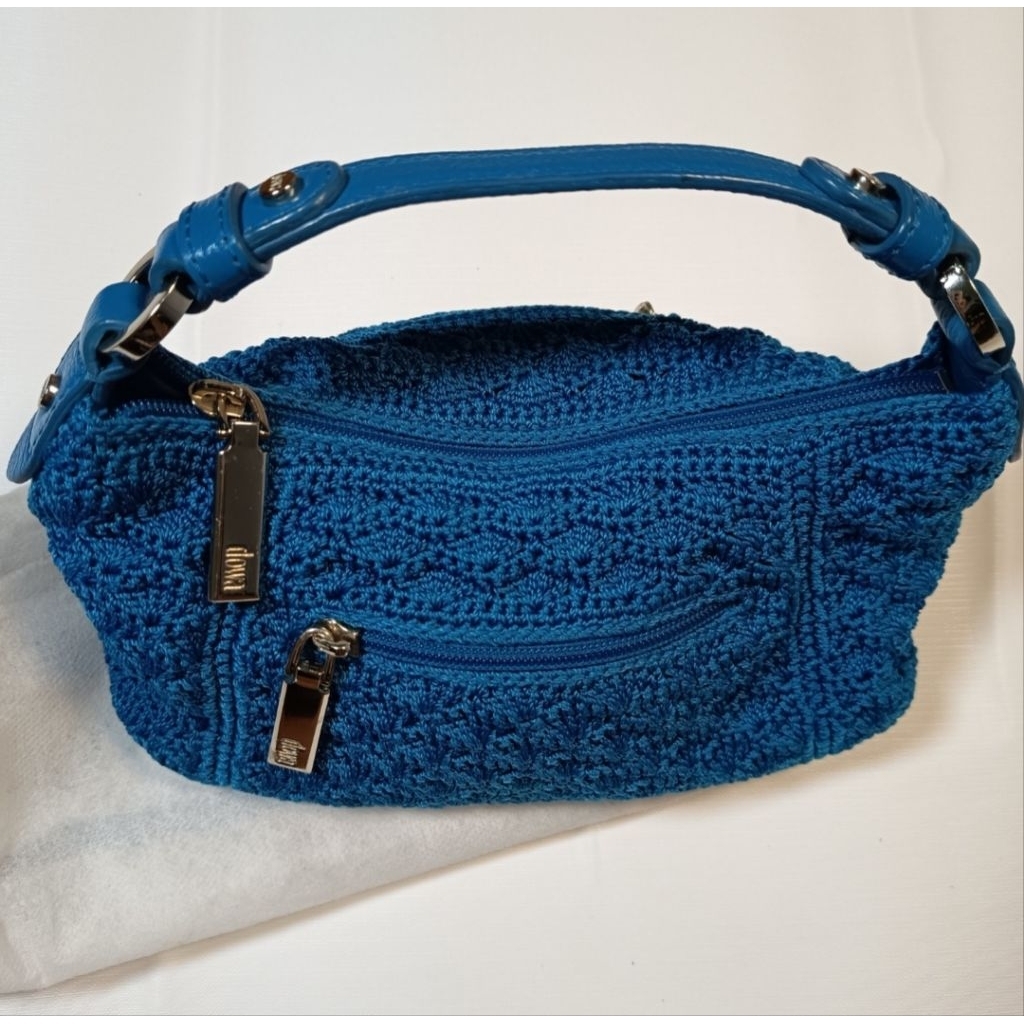 Tas rajut dowa rajut columbella hand bag (prelove) masih bagus jarang pakai