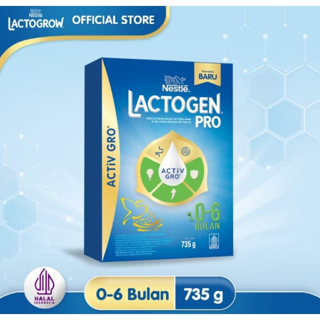 Nestle Lactogen Pro 0-6bulan 735gr