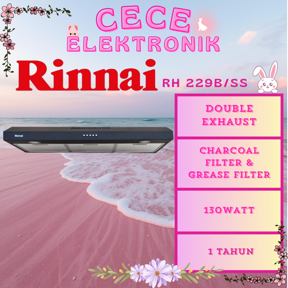COOKER HOOD RINNAI RH-229B/SS