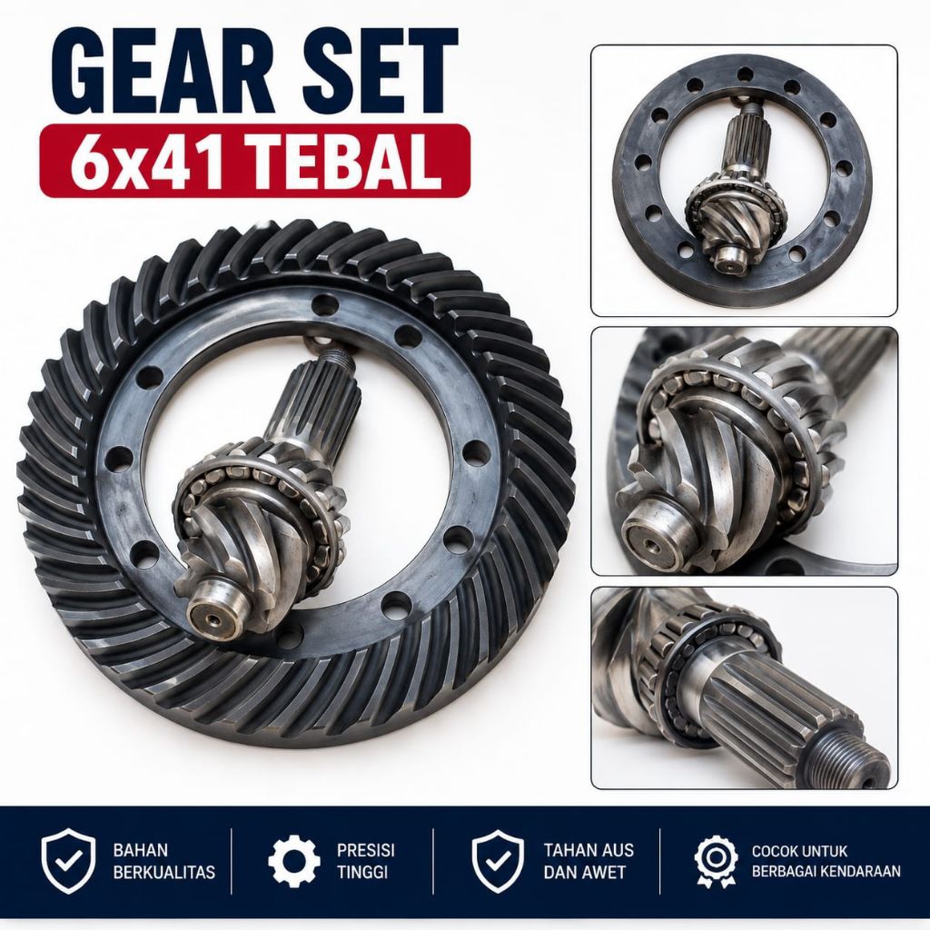 GEAR SET GIGI GARDAN 6x41 PS125 HD CANTER PS135 CANTER KTB ORIGINAL