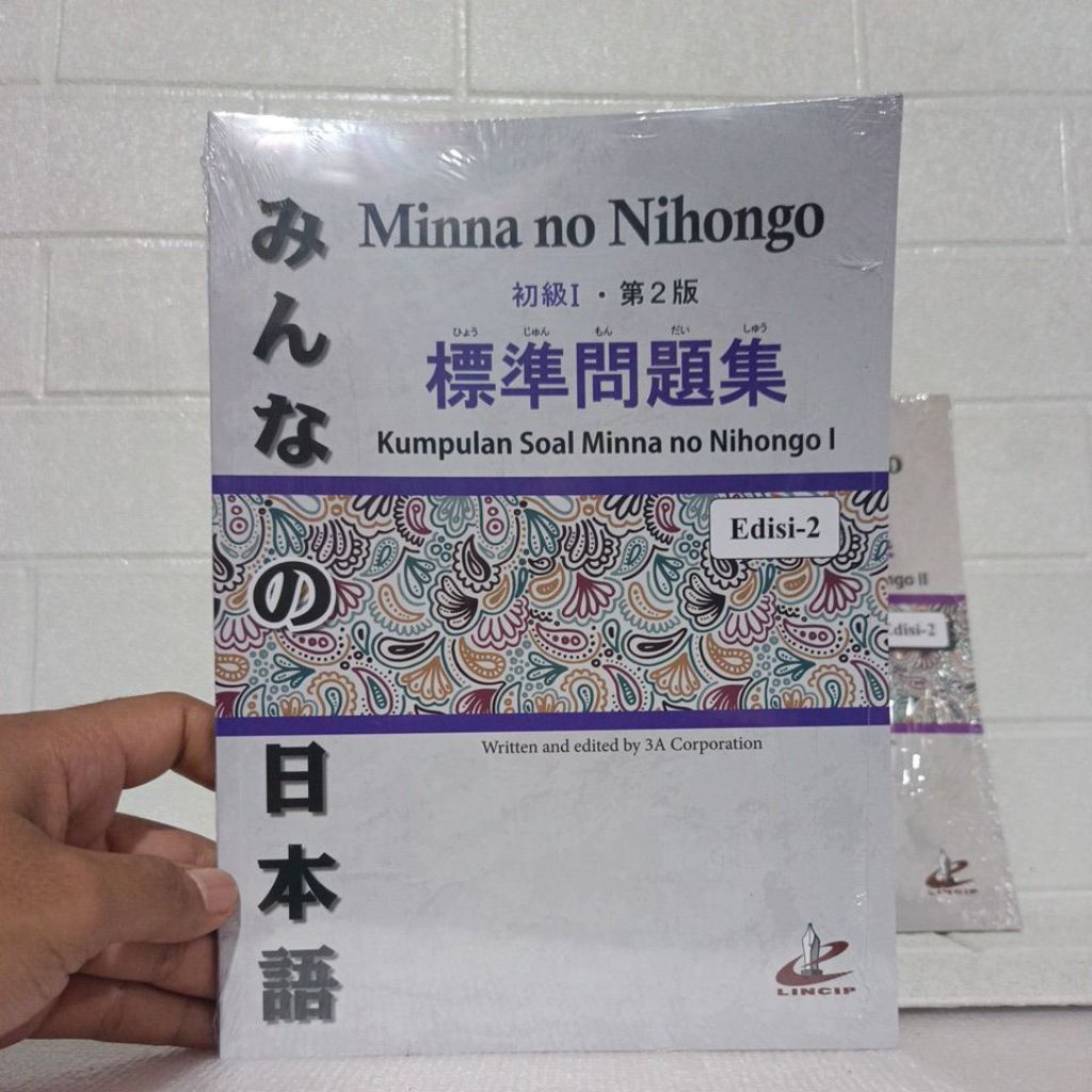 Buku Latihan Soal Minna No Nihongo ke 1 Original