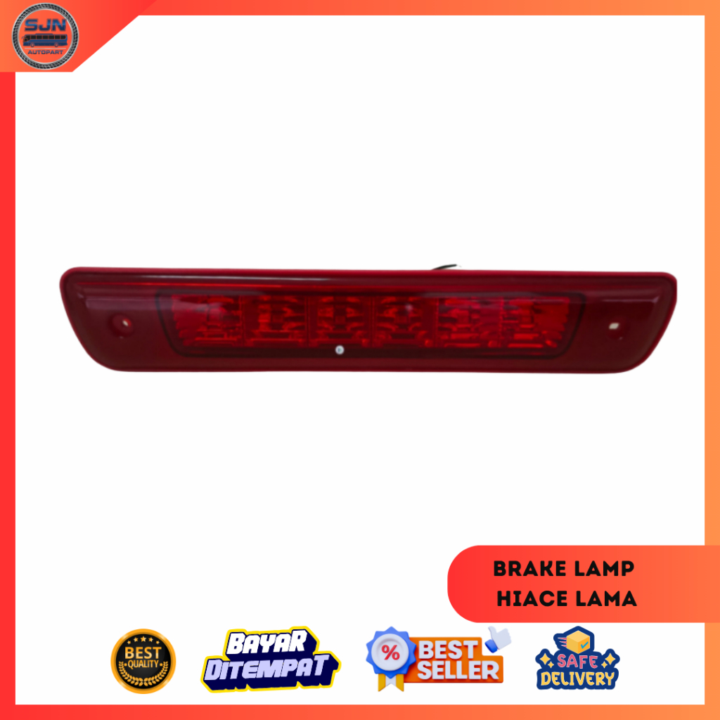 Brake Lamp Hiace/Lampu Rem Belakang Hiace Lama/Lampu Bumper Belakang HIace