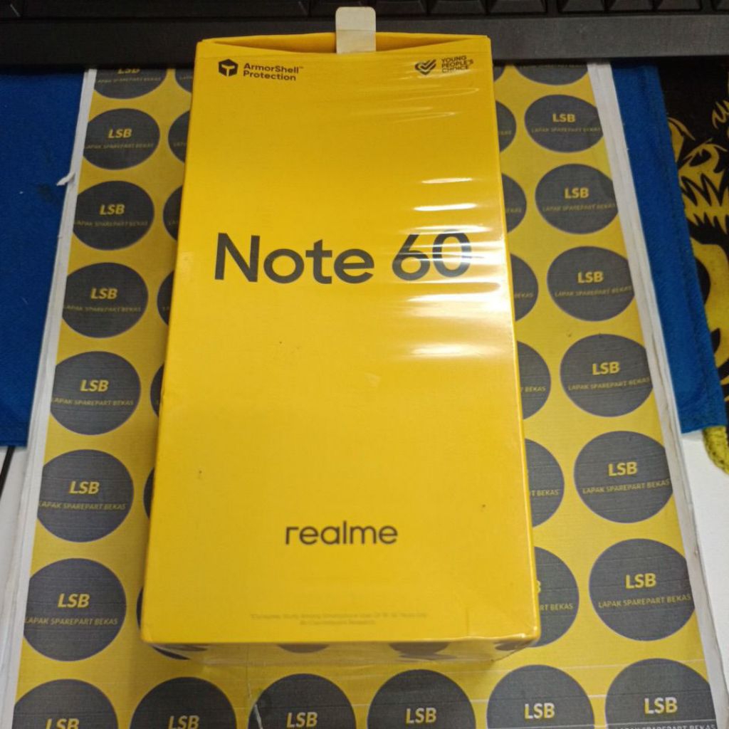 DUS BOX HANDPHONE REALME NOTE 60 PRO ORIGINAL BEKAS