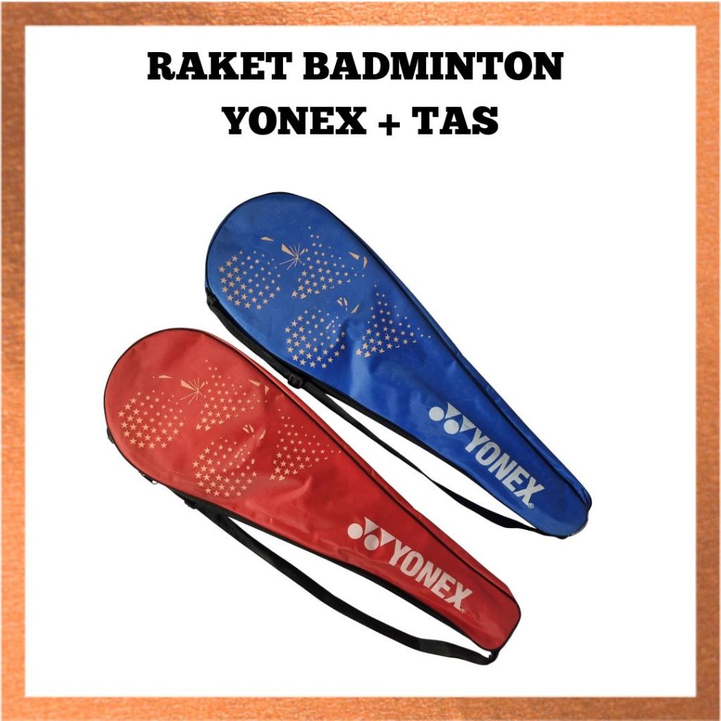 RAKET BADMINTON YONEX | RAKET+TAS  YONEX | RAKET BULU TANGKIS YONEX