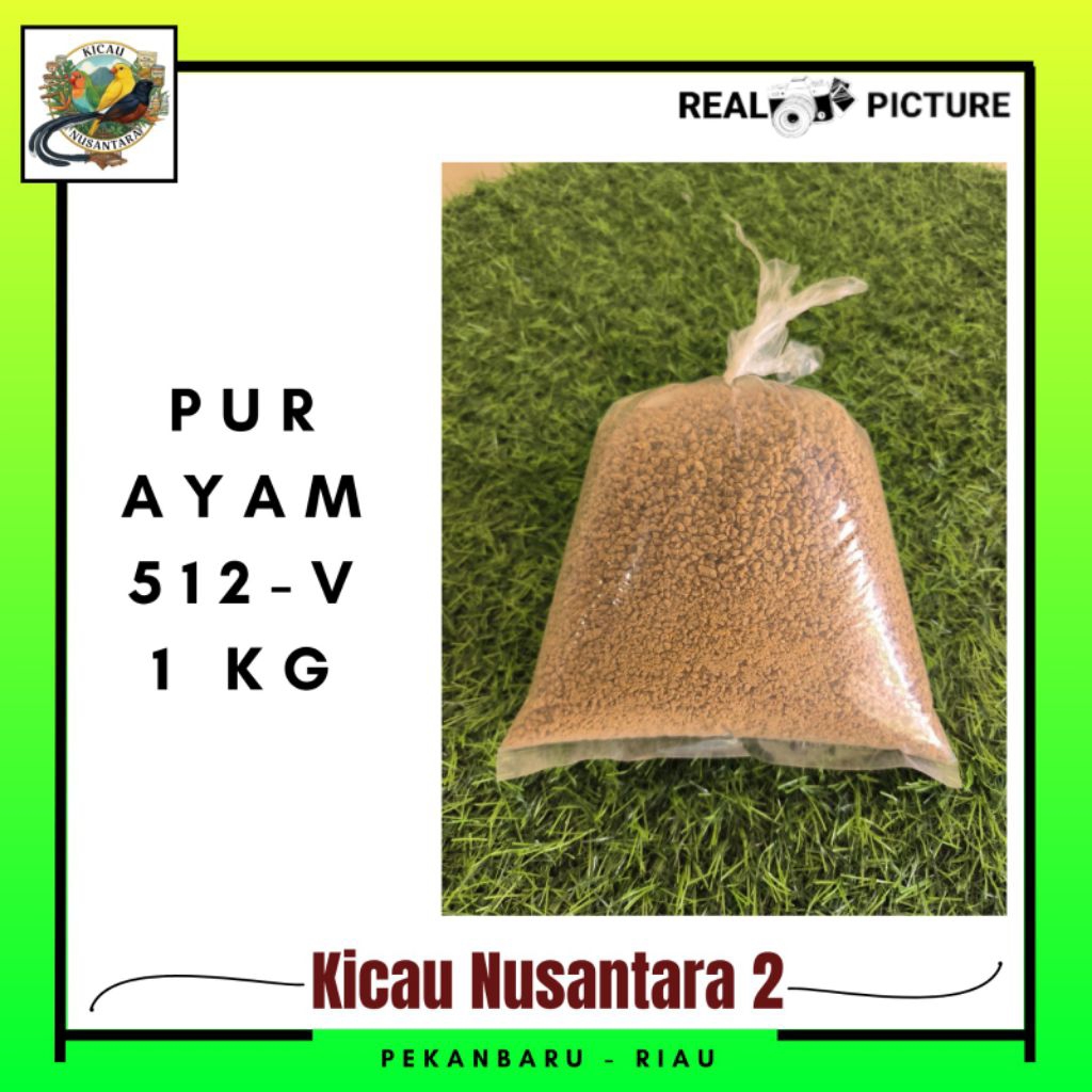 Pakan Ayam Pedaging 512-VIVO 1 KG