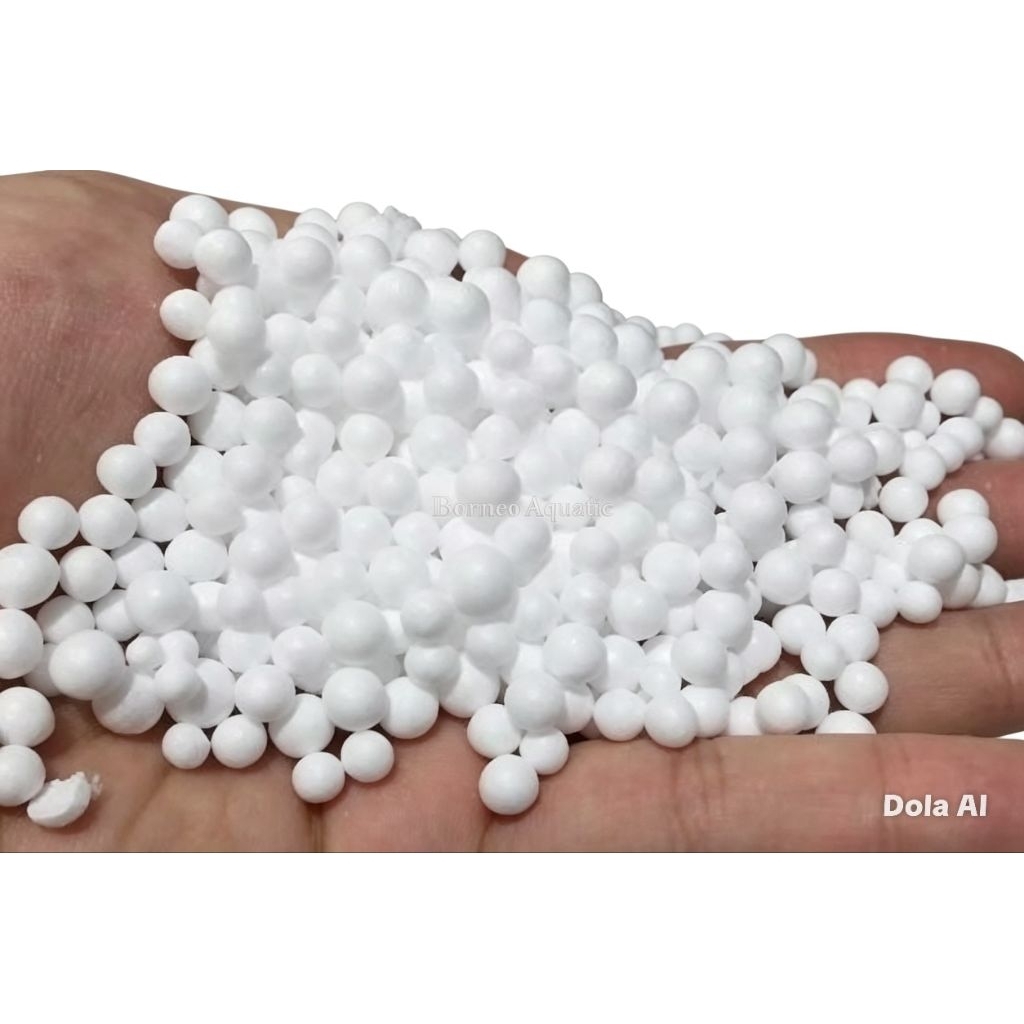 BULIR STYROFOAM // PACKING KADO // UNDIAN HADIAH // ISI BONEKA // 50 GRAM