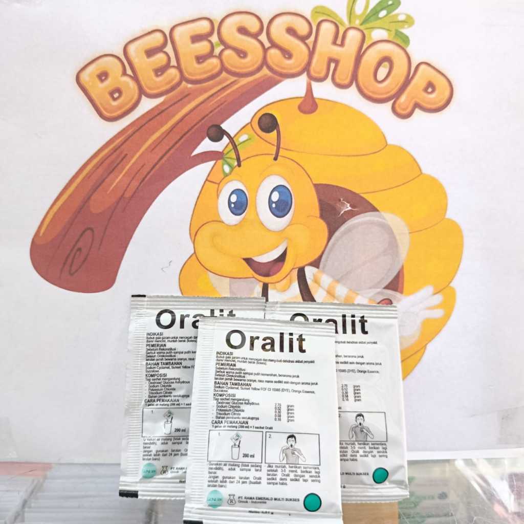 Oralit Sachet 1 Sachet Untuk Diare Anak Dan Dewasa