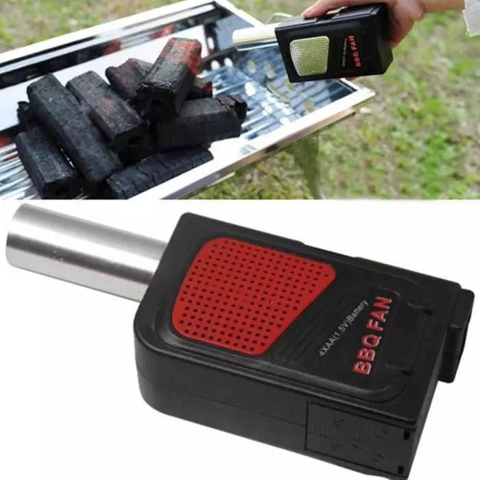 Kipas Blower Elektrik Arang Kayu Bakar Untuk Panggang BBQ Camping Kipas Kecil Untuk Arang Elektrik