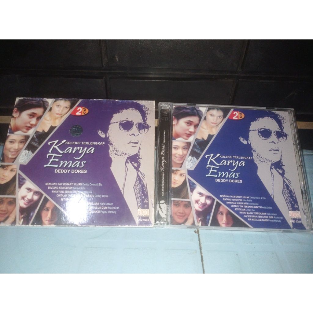 KASET CD NIKE ARDILLA - Koleksi Terlengkap Karya Emas Deddy Dores