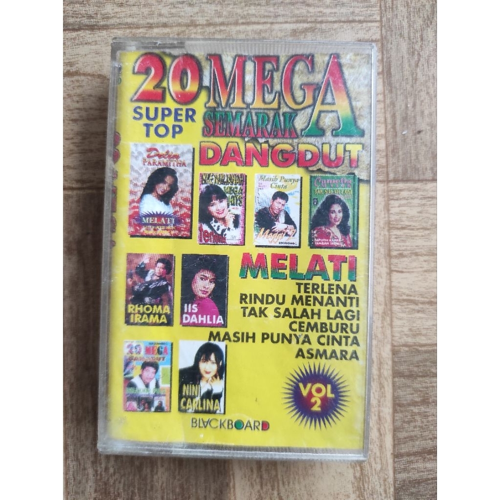 kaset pita 20 super top MEGA semarak dangdut