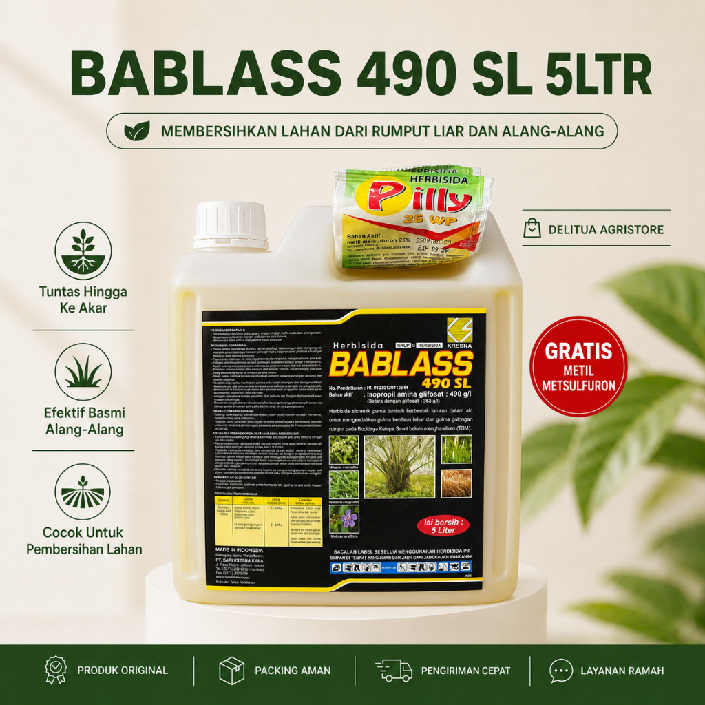 RACUN RUMPUT AKAR BABLAS 490 SL 5LTR