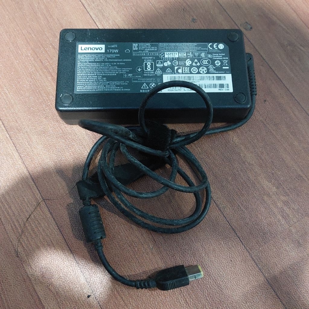 Charger Lenovo Legion Original Bawaan 20V 8.5A