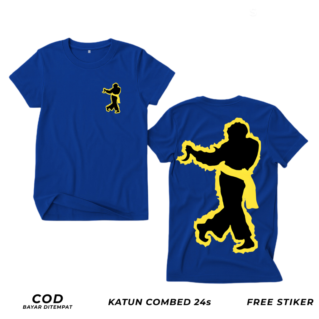 Kaos Pencak Silat PSHW Madiun Desain Simpel Eksklusif Baju Kaos STK Winongo Casual Style Terbaru