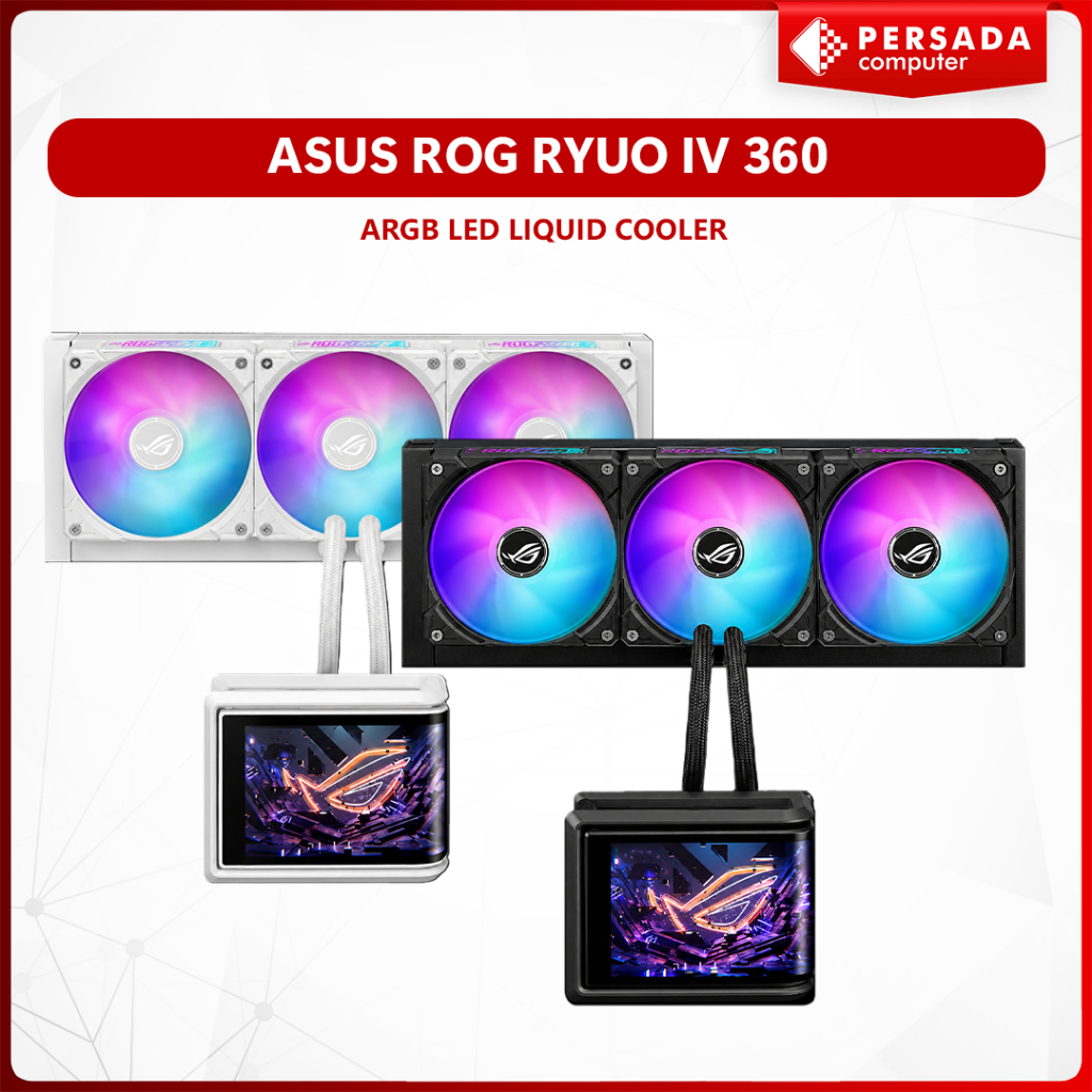 ASUS ROG RYUO IV 360 ARGB LED LIQUID COOLER