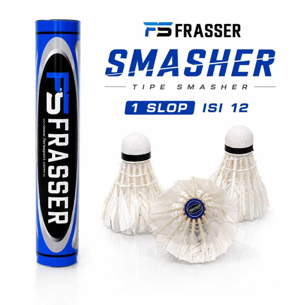 Kok Bulutangkis Kok Badminton Shuttlecock 1 slop isi 12 pcs BN KOK SMASHER