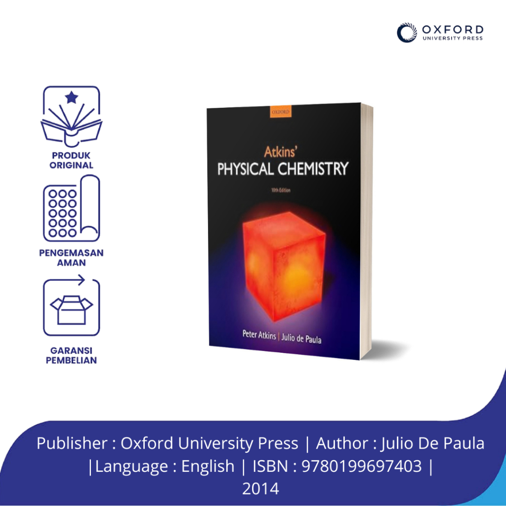 ATKINS PHYSICAL CHEMISTRY 10ED