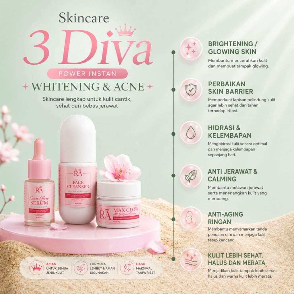 skincare 3 DIVA RATU ARAB BPOM
