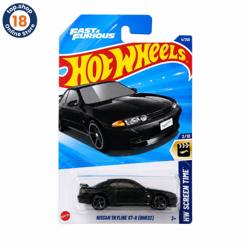 Hot Wheels Nissan Skyline GT-R R32 Fast And Furious Diecast R32