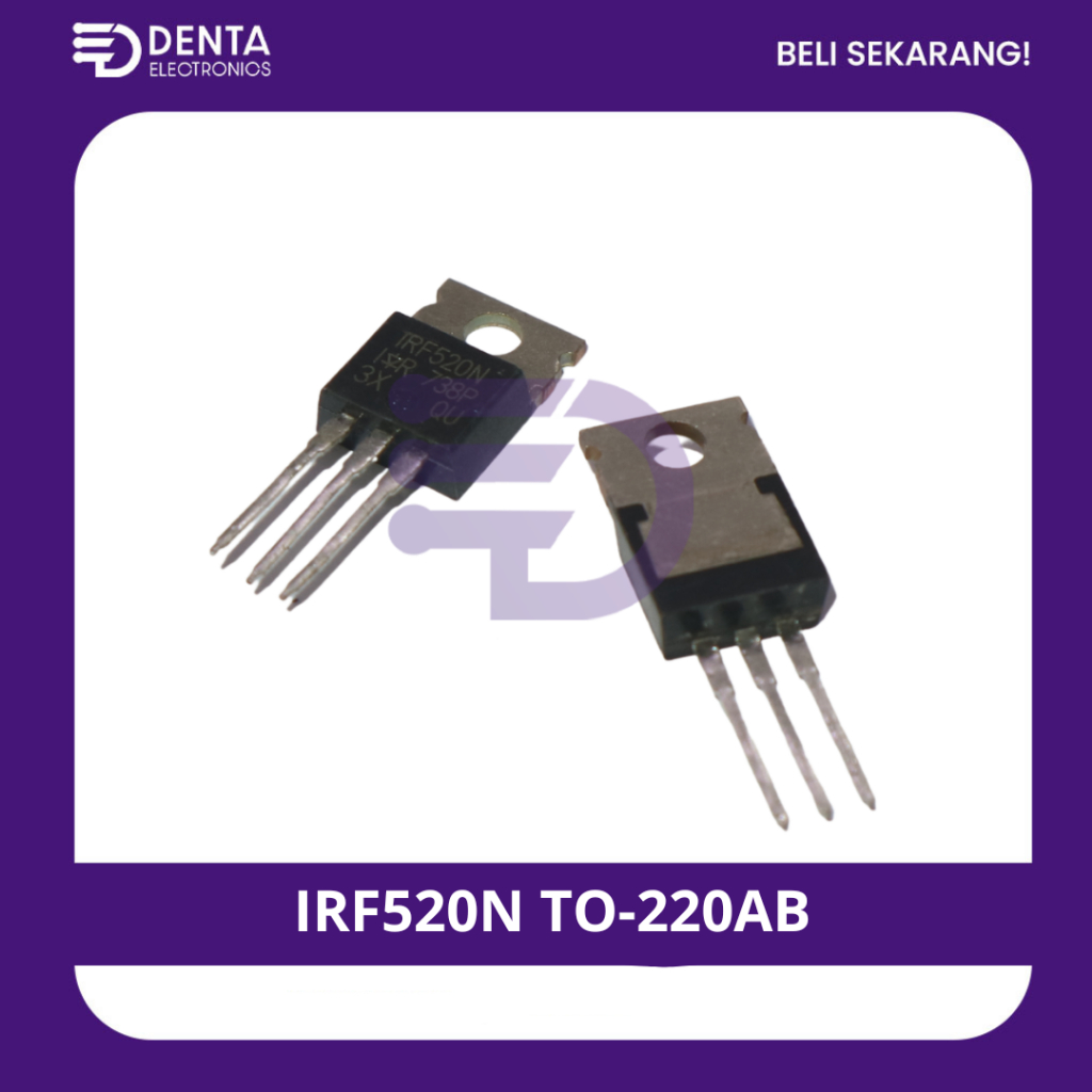 IRF520N TO-220AB - Komponen Elektronik