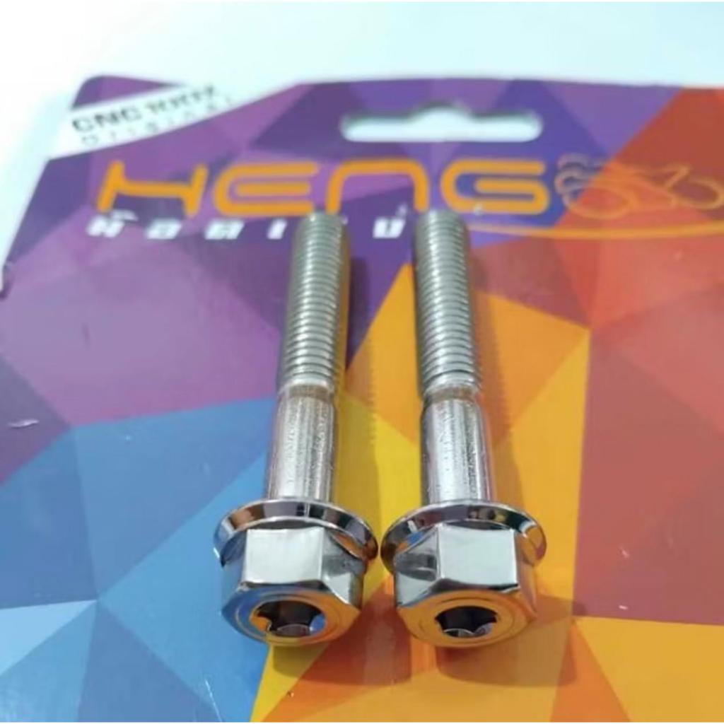 BAUT PROBOLT BAUT KNALPOT SATRIA FU STAINLESS HENG THAILAND 100% ORIGINAL