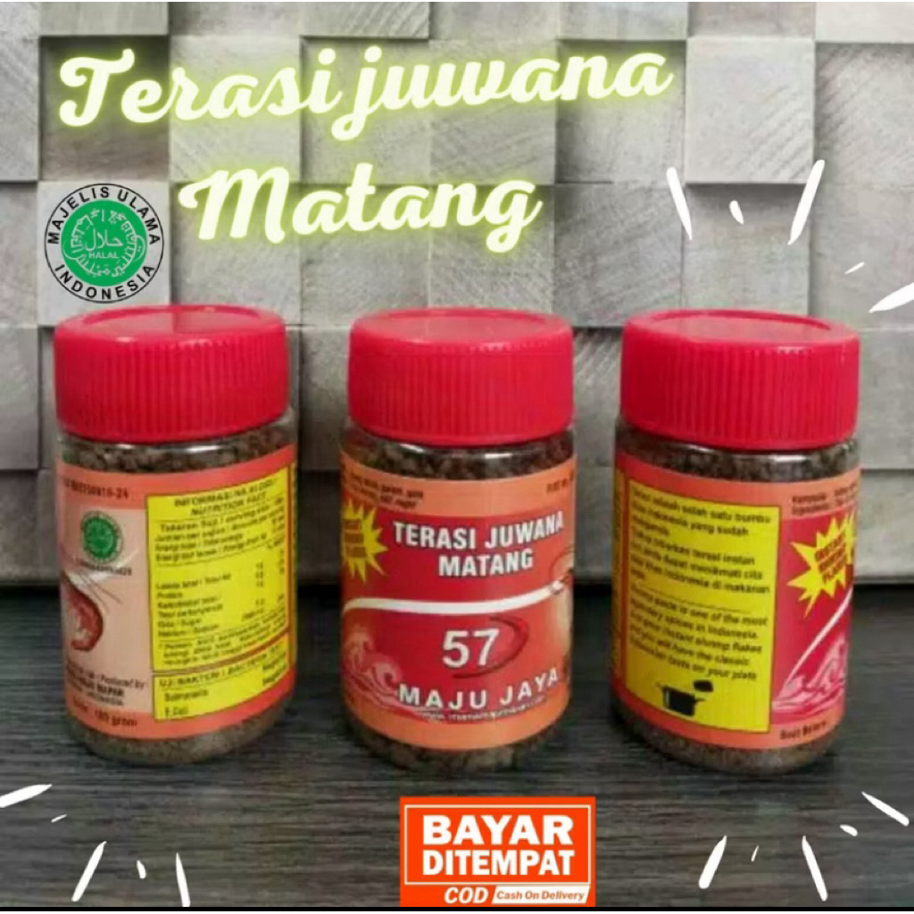 Terasi juwana matang 57 oven / terasi udang juwana