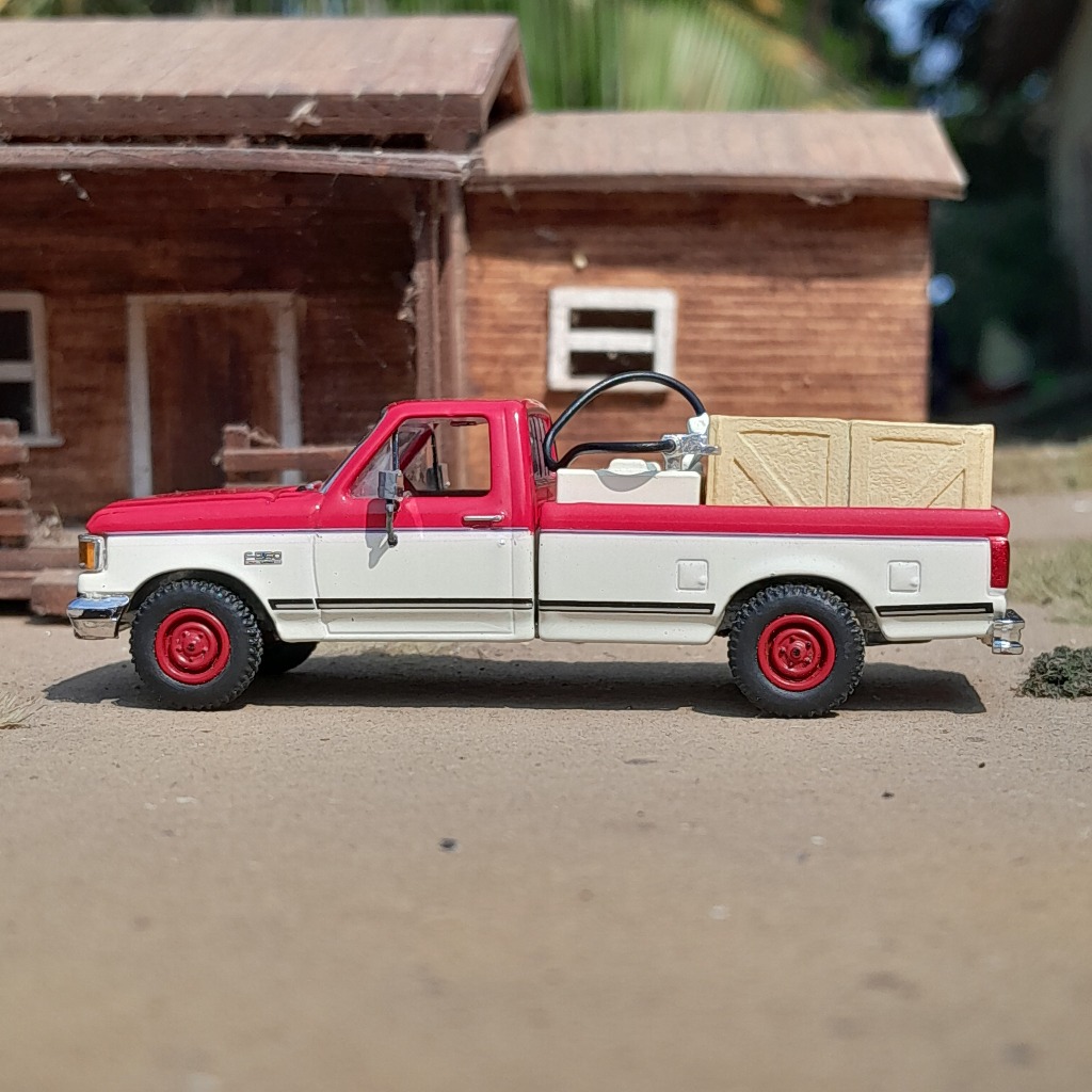 greenlight ford f250 pickup custom junk rosok