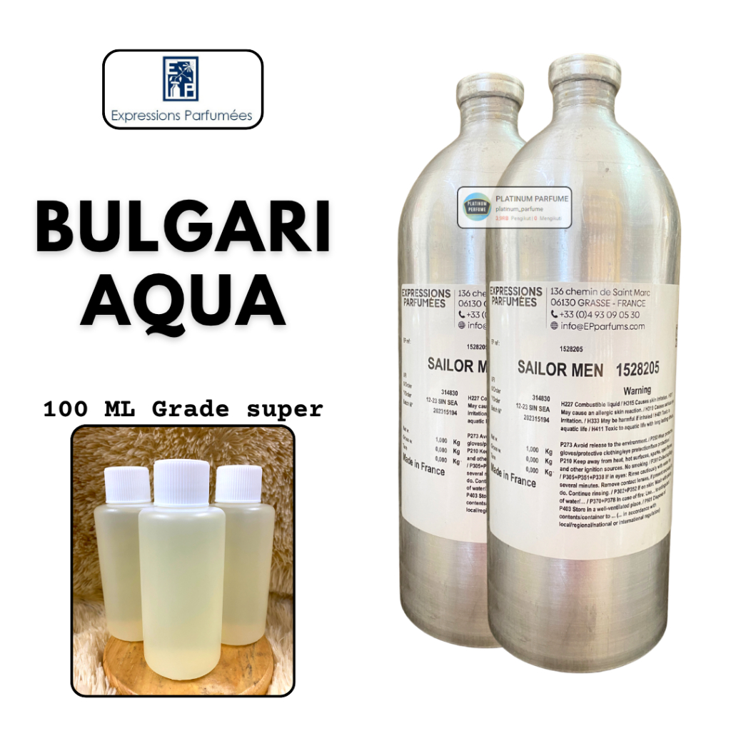Bibit Parfum BULGARI AQUA Kemasan 100 ML Repack Murni EXPRESSIONS SAILOR MEN - PArfum Murni Non Alko
