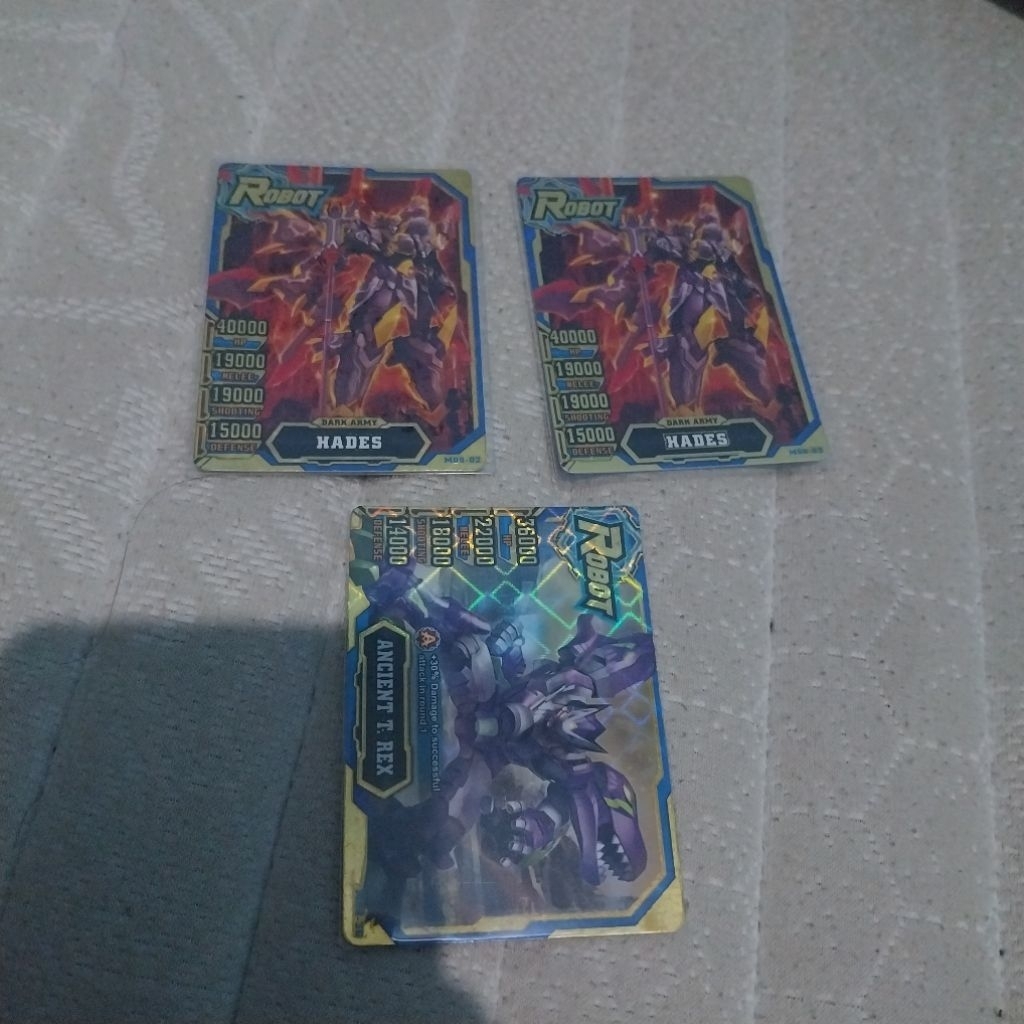 Hero of robots gold Hades, trex