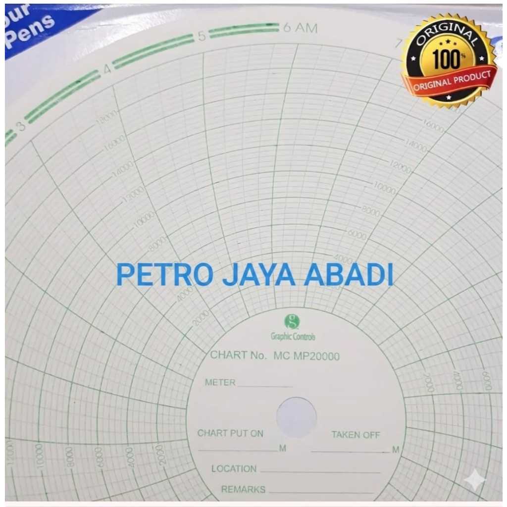 Paper charts / Recording Charts barton Graphoc Control MC MP - 20000